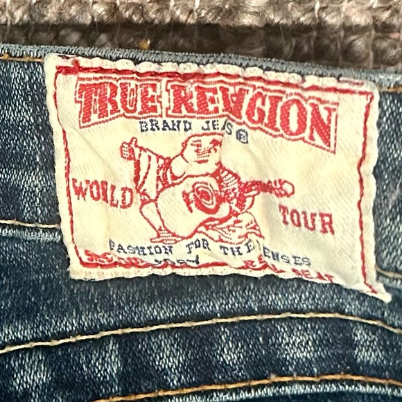 True Religion Low Rise Joey Jeans Size 25 - Picture 14 of 16